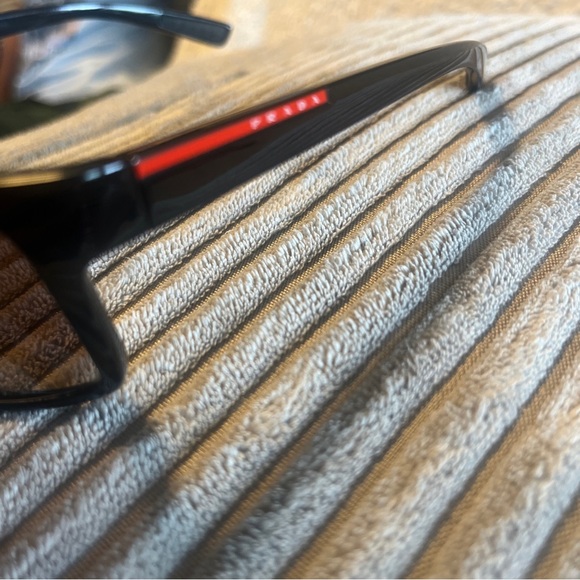 Prada men sunglasses sps 11u made in Italy Black - Picture 5 of 8